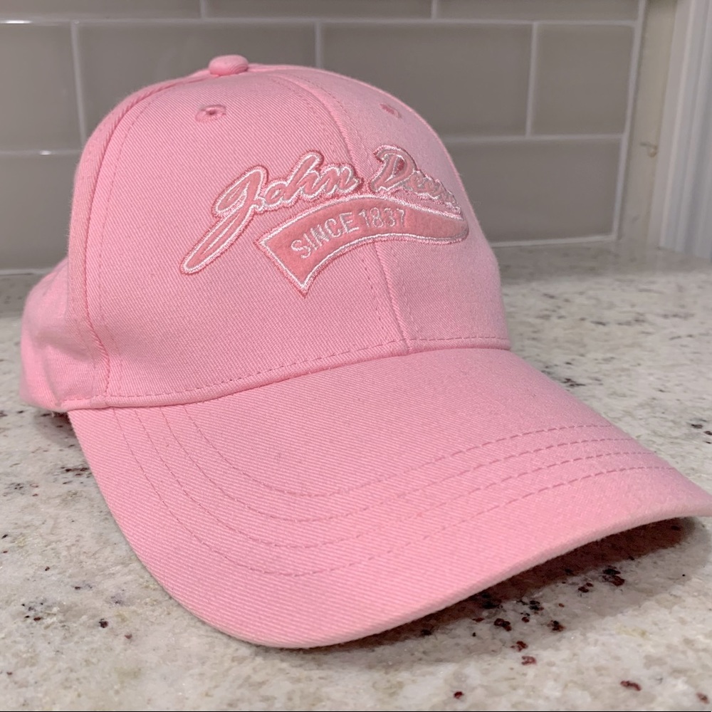 Baby Pink John Deere Hat